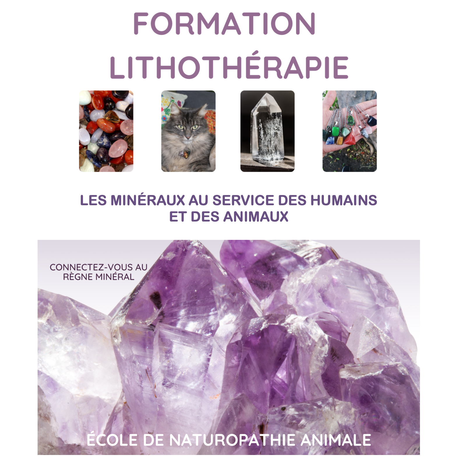 formation-lithotherapie Formation en Lithothérapie